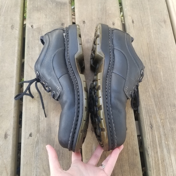 Timberland Madison Summit Double Welt Comfort Oxfords Black Leather Mens 11.5 - Picture 4 of 9